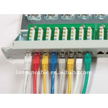 Cat6a blindado rj45 plug cat6a ethernet cabo cat6 multi-par cabo